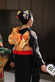 着せ付け振袖 相生結び之部